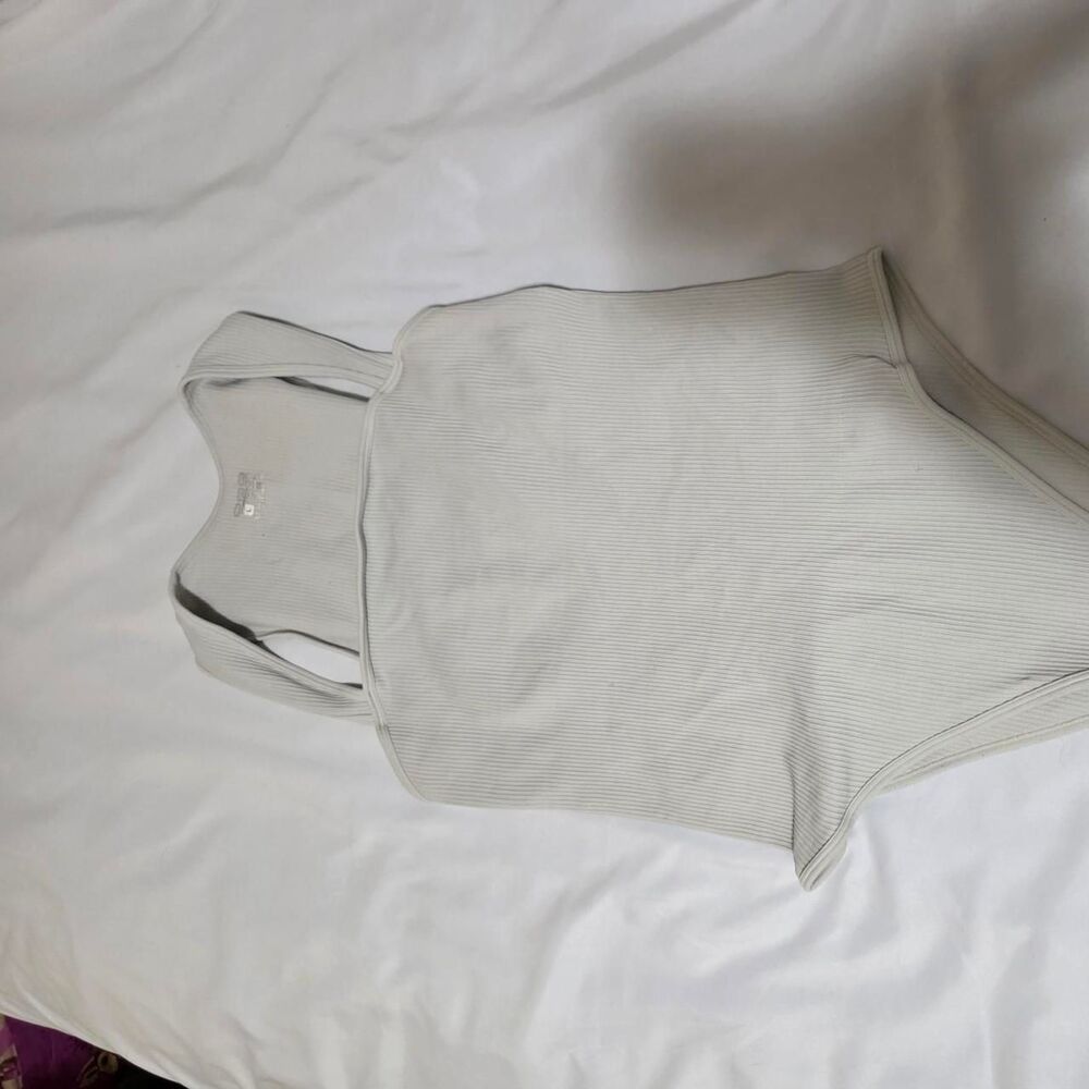 Unbranded Women's Green and White Vest
